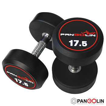 Обрезиненные гантели Pangolin Fitness DB145B